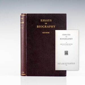 Essays in Biography.