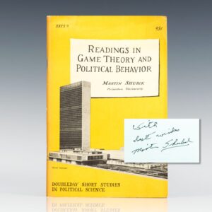 Readings in Game Theory and Political Behavior.