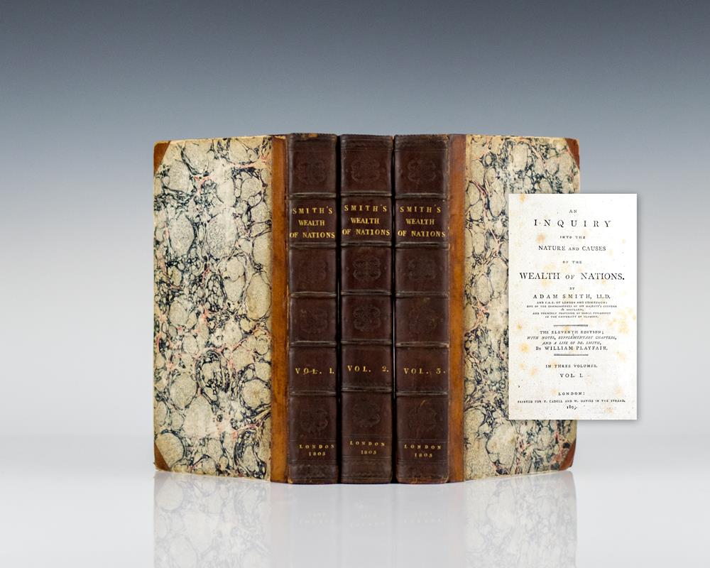 An Inquiry into the Nature and Causes of the Wealth of Nations.