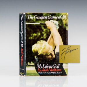 Greatest Game of All: My Life in Golf.