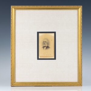 Robert E. Lee Signed Carte de-Visite.