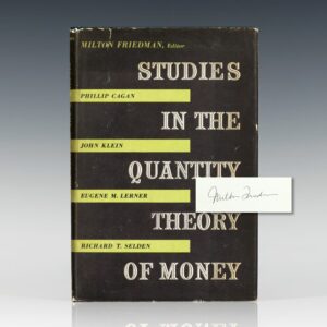 Studies in the Quantity Theory of Money.