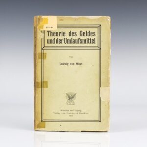 Theorie des geldes und der Umlaufsmittel.