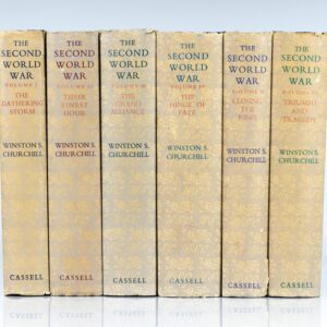 The Second World War: The Gathering Storm; Their Finest Hour; The Grand Alliance; The Hinge of Fate; Closing the Ring; Triumph and Tragedy.