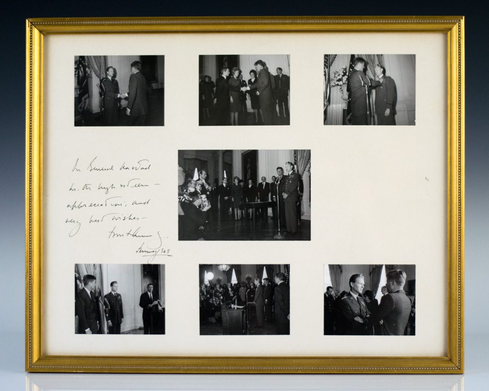 Photographs Inscribed by John F. Kennedy.