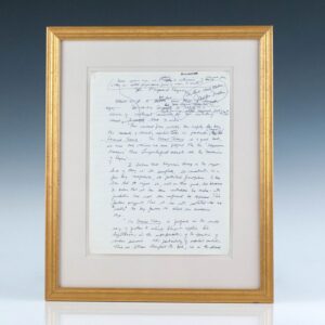 Milton Friedman Manuscript on J.M. Keynes' The General Theory.