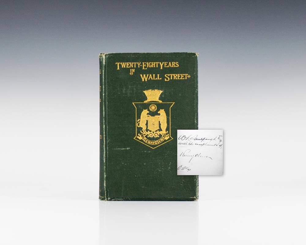 Twenty-Eight Years In Wall Street.