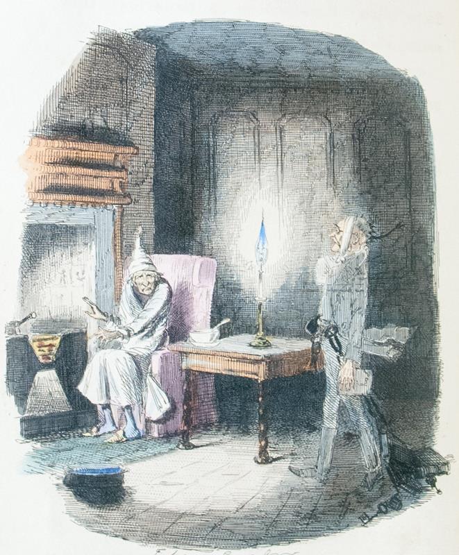 The Christmas Books: A Christmas Carol; The Chimes; The Battle of Life; Cricket on the Hearth; The Haunted Man and The Ghost’s Bargain. - Image 6