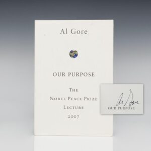 Our Purpose: The Nobel Peace Prize Lecture 2007.