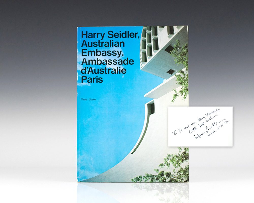 Harry Seidler: Australian Embassy; Ambassade d'Australie Paris.