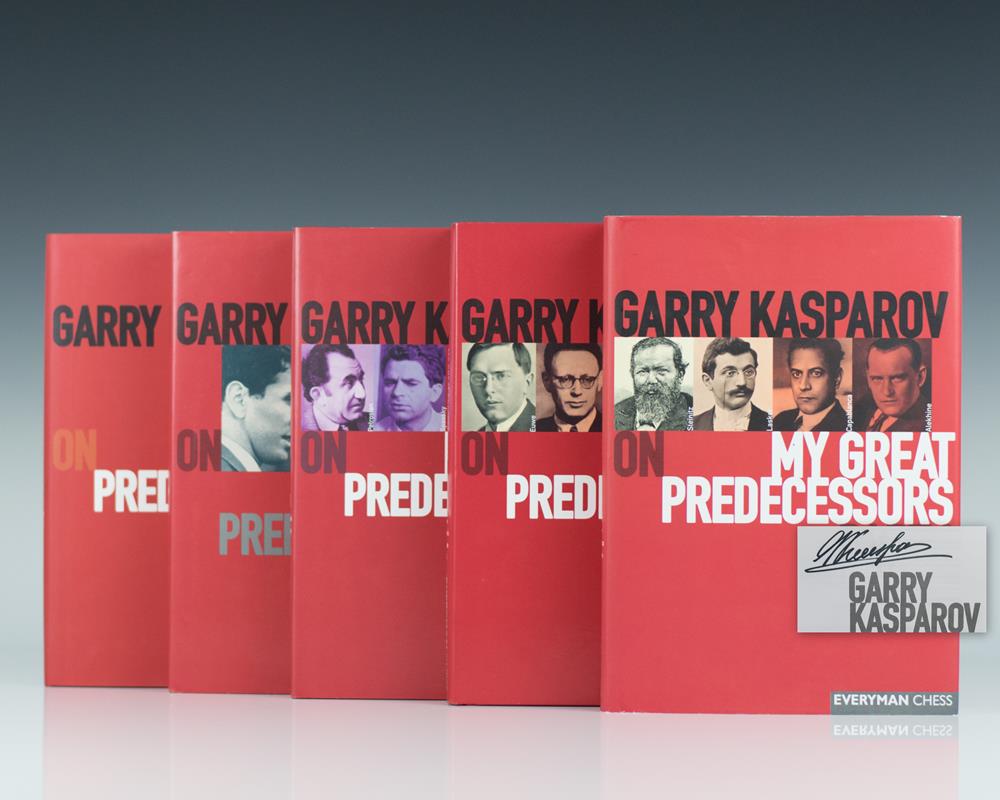 My Great Predecessors: Volumes I-V Complete Set.