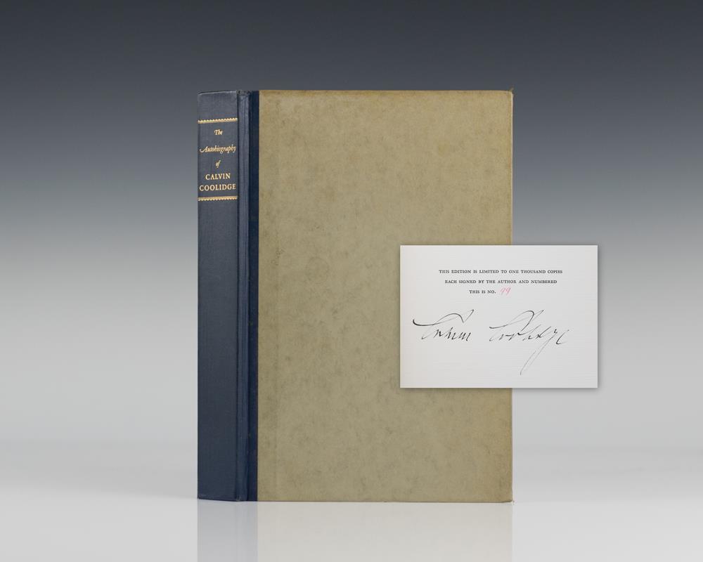 The Autobiography of Calvin Coolidge.