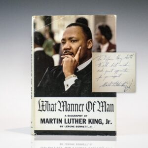 What Manner of Man: A Biography Of Martin Luther King, Jr.