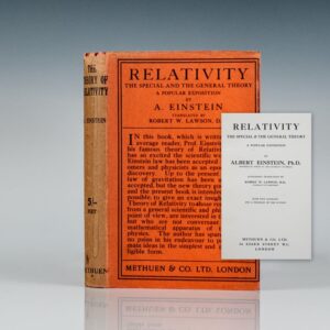 Relativity: The Special And General Theory.
