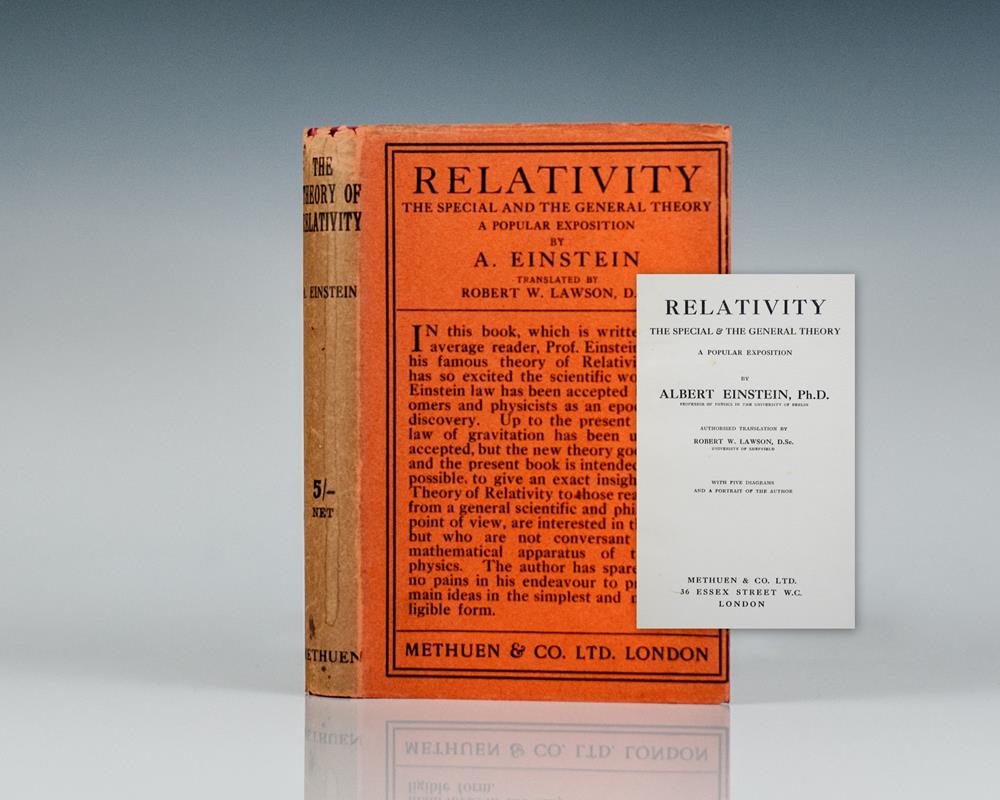 Relativity: The Special And General Theory.