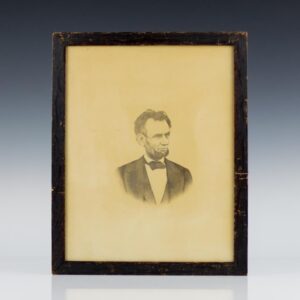 Photograph of Abraham Lincoln.