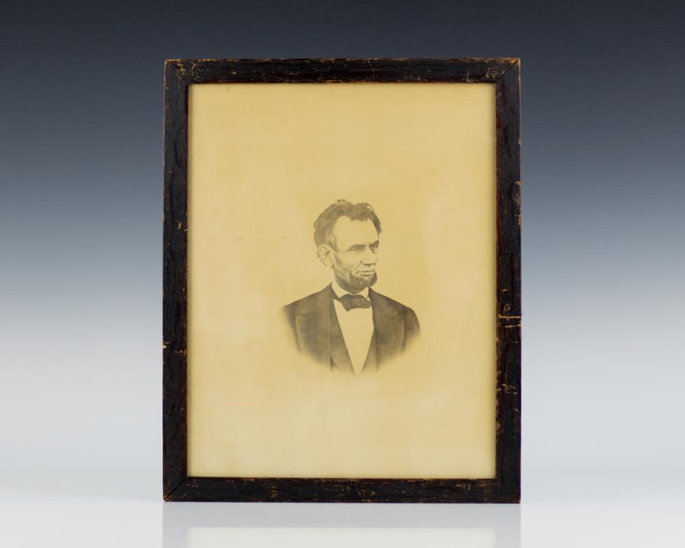 Photograph of Abraham Lincoln.