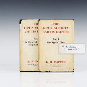 The Open Society and Its Enemies.