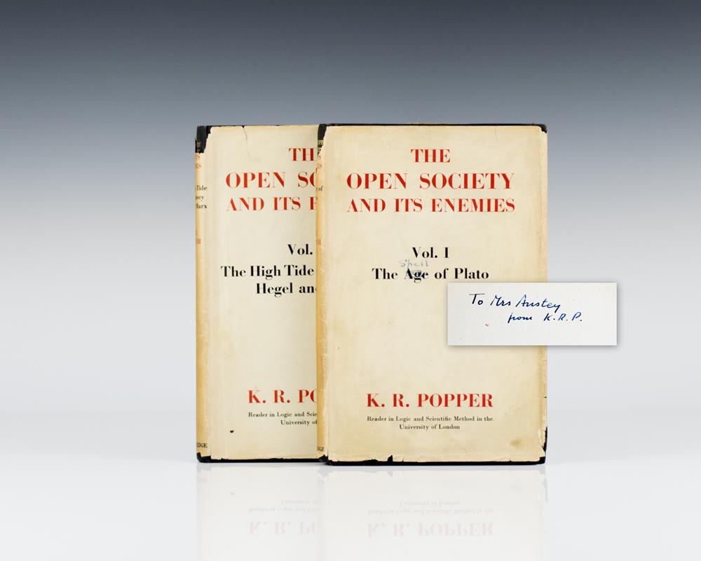 The Open Society and Its Enemies.