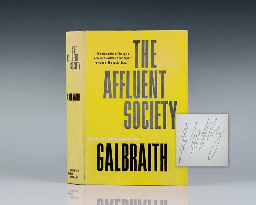 The Affluent Society.