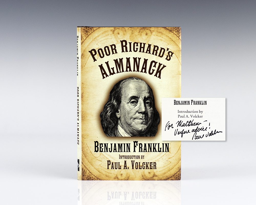 Poor Richard's Almanack.