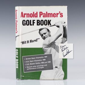 Arnold Palmer's Golf Book "Hit it Hard!"