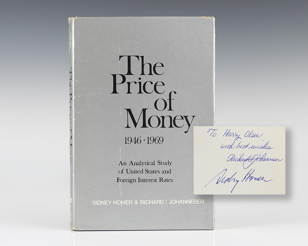 The Price of Money 1946-1969: An Analytical Study of United States and Foreign Interest Rates.