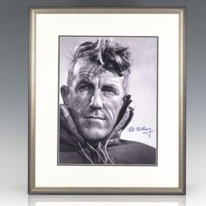 Edmund Hillary Signed Photograph.