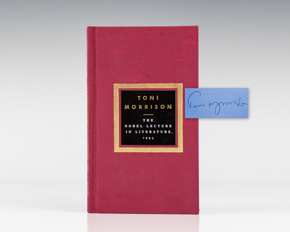 The Nobel Lecture in Literature.