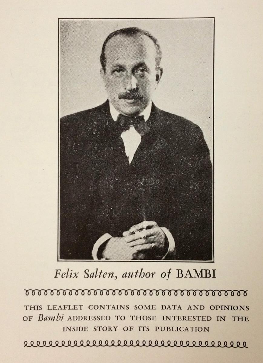 Bambi: A Life in the Woods