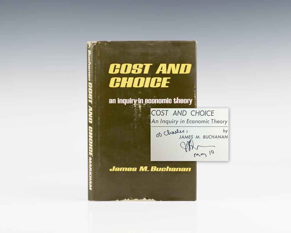 Cost and Choice: An Inquiry In Economic Theory.