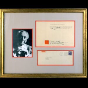 Frank Lloyd Wright Autographed Letter