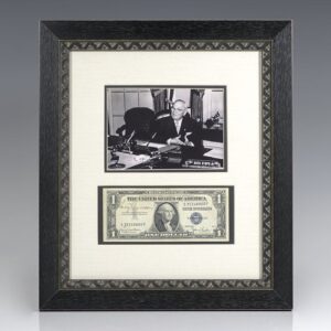 Harry S. Truman Signed Dollar Bill