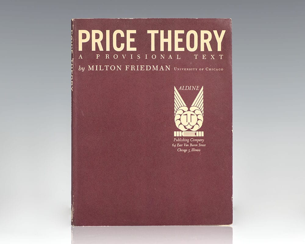 Price Theory: A Provisional Text