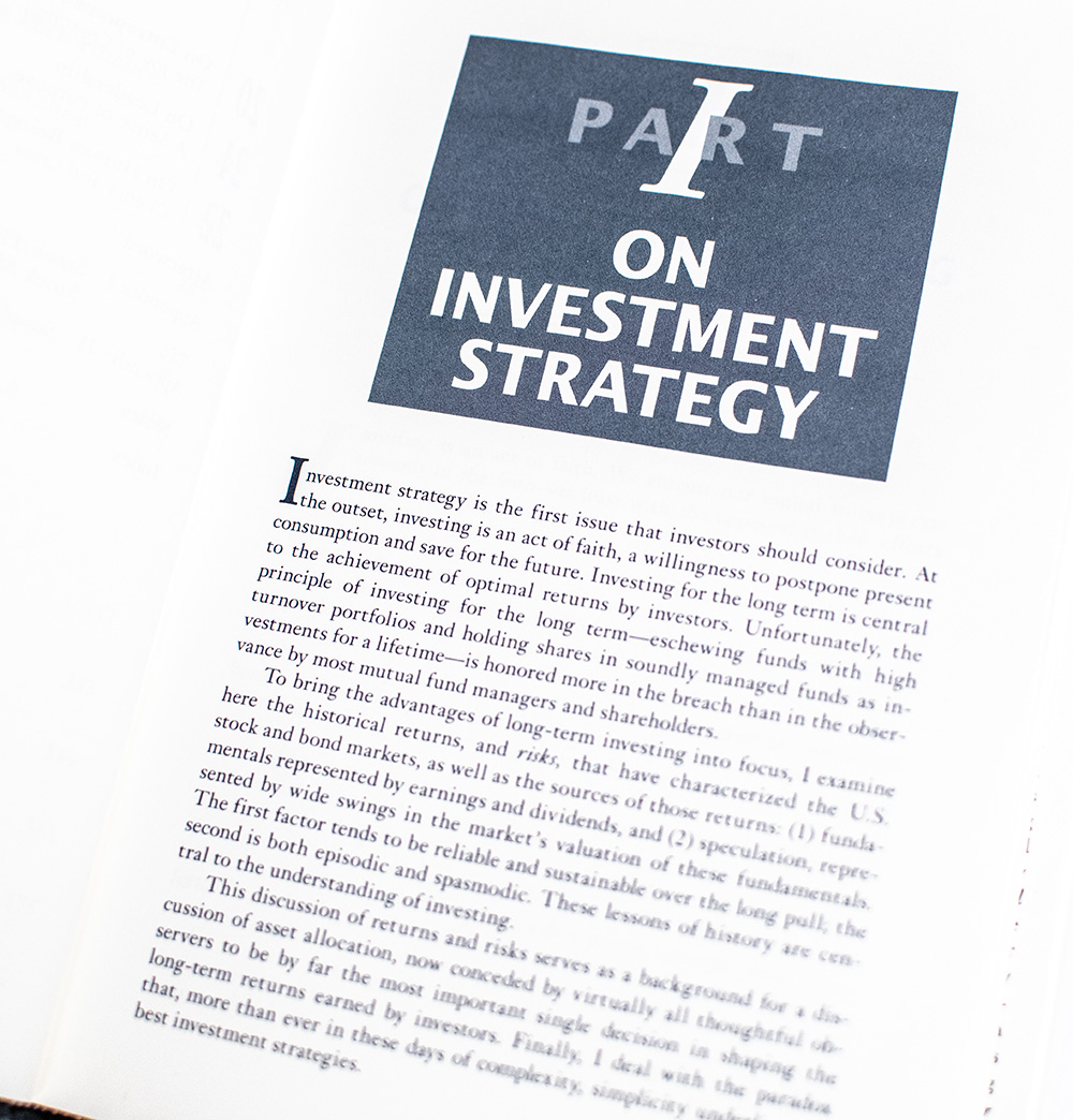 Common Sense on Mutual Funds.