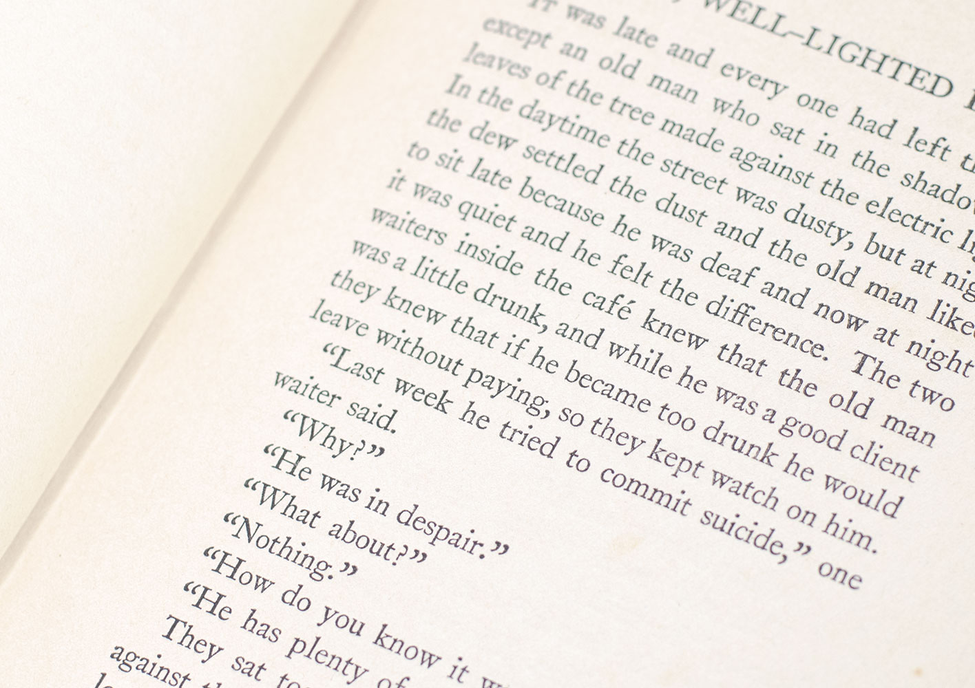 Winner Take Nothing.