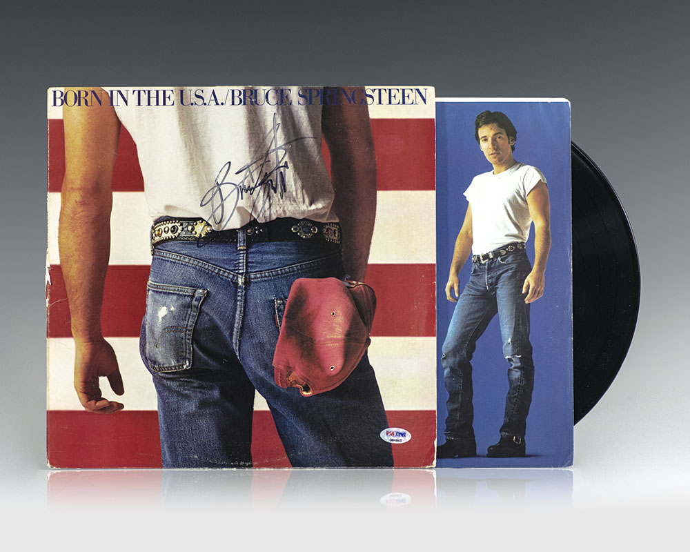 Born in the U.S.A. Album Signed.