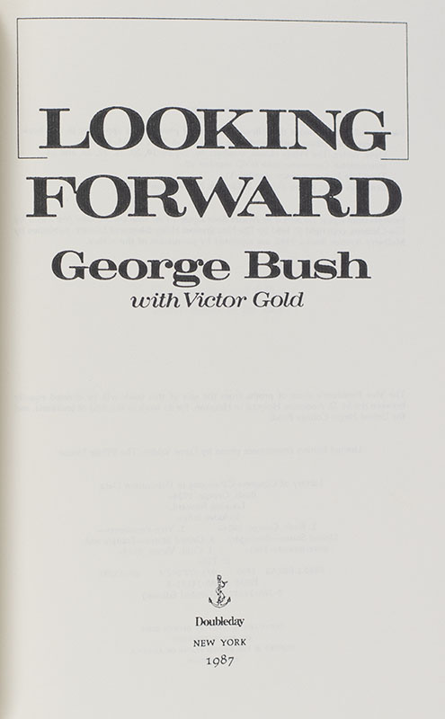 Looking Forward: An Autobiography.