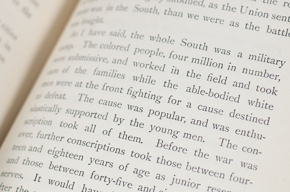 Personal Memoirs of U.S. Grant.