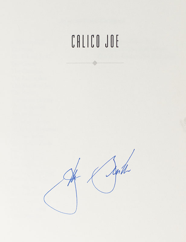 Calico Joe.