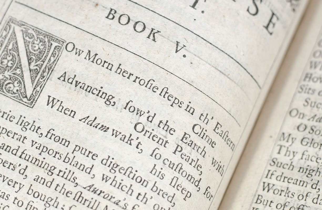 Paradise Lost: A Poem in Ten Books.