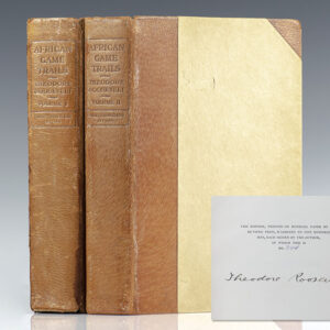 African Game Trails. An Account of the African Wanderings of an American Hunter-Naturalist.