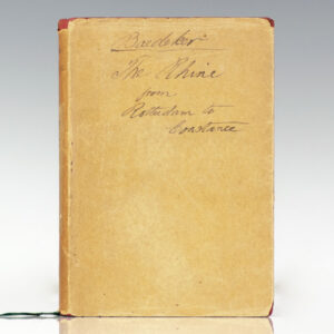 The Rhine From Rotterdam to Constance: Handbook for Travellers.
