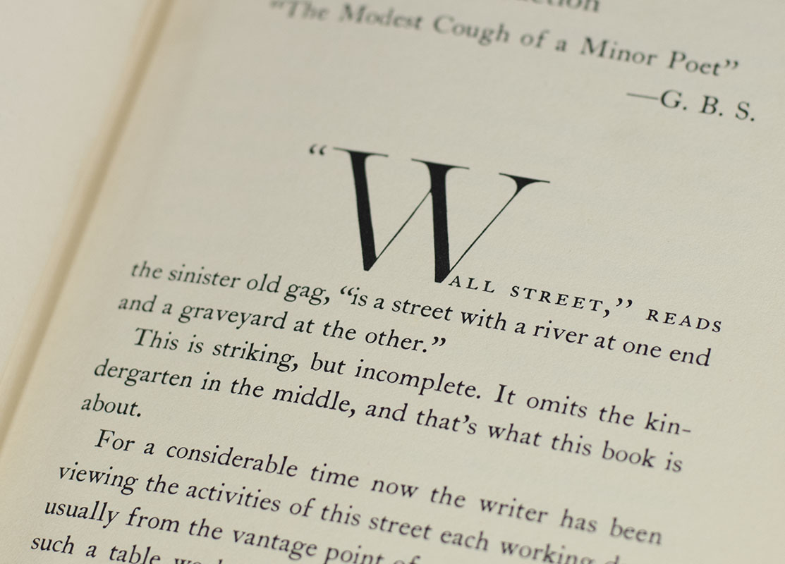 Where Are the Customers' Yachts: or A Good Hard Look at Wall Street.