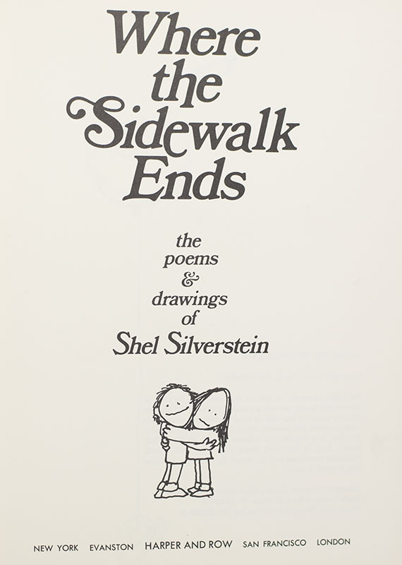 Where the Sidewalk Ends: Poems and Drawings.