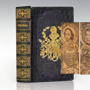 The Plays of William Shakespeare, Accurately Printed from the Text of the Corrected Copies, Left by the Late George Steevens Esq. and Edmond Malone, Esq. [Fore-edge Painting].