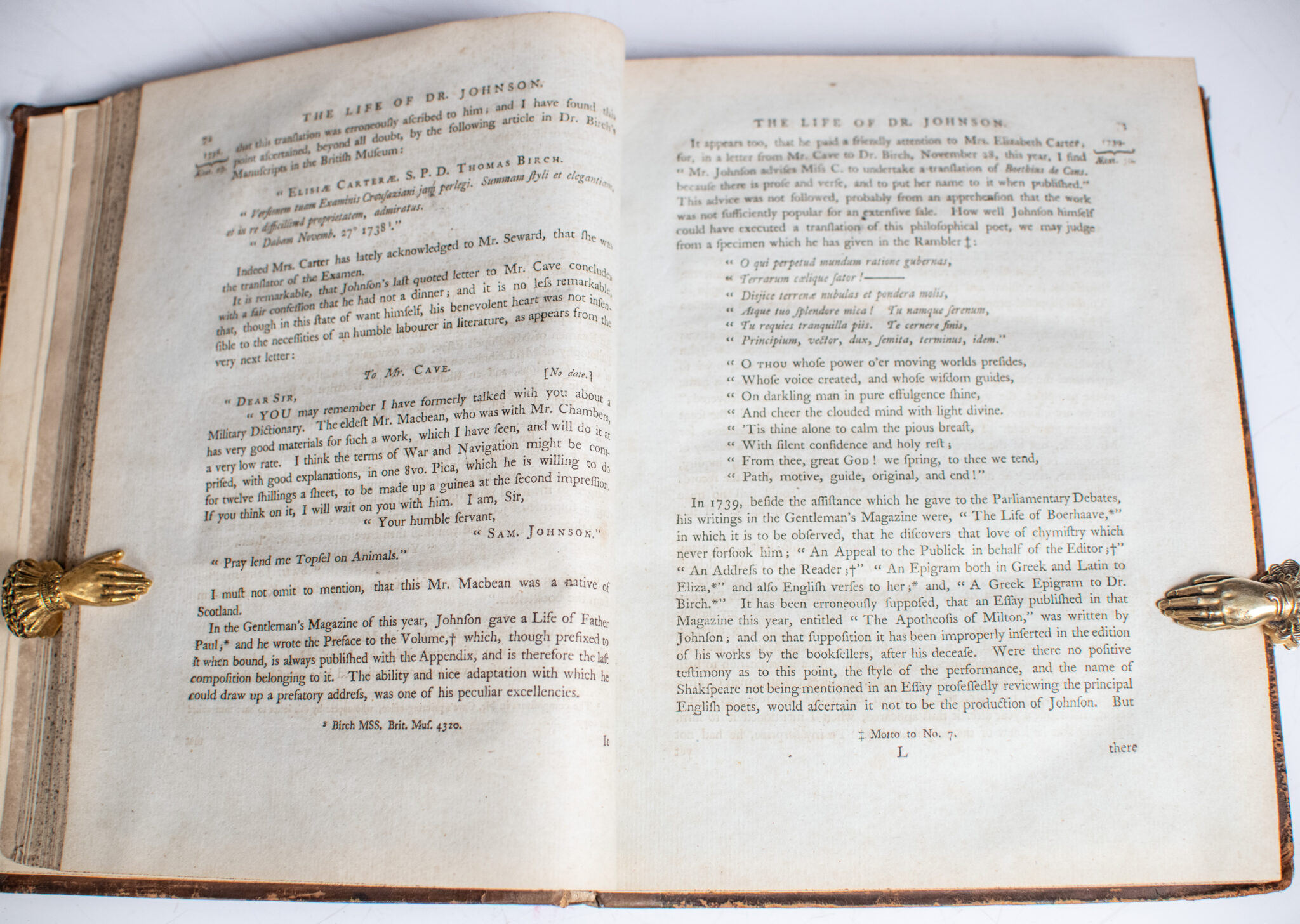 The Life of Johnson.