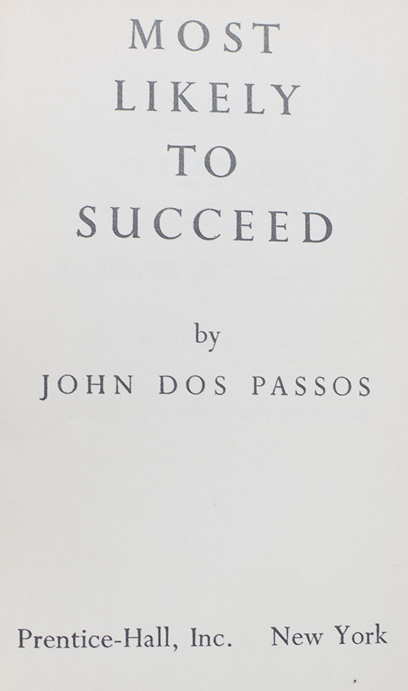 Most Likely to Succeed.