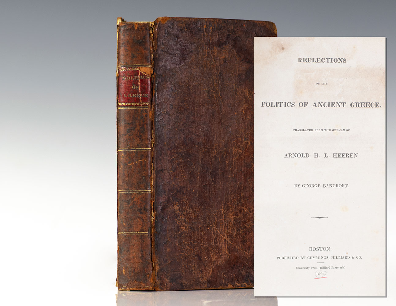 Reflections on the Politics of Ancient Greece.