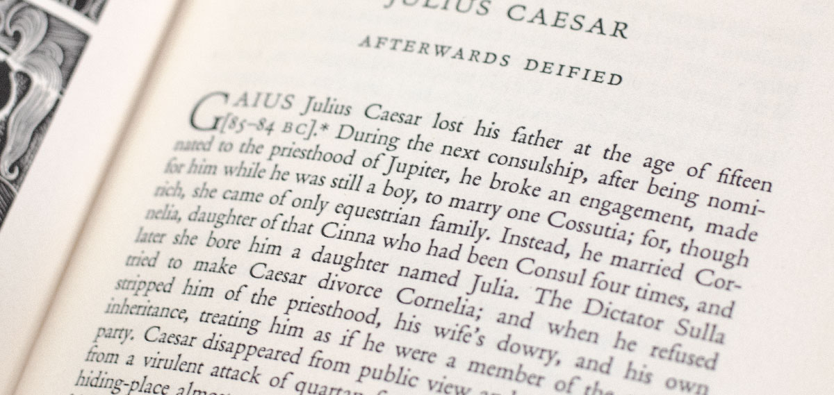 The Twelve Caesars.